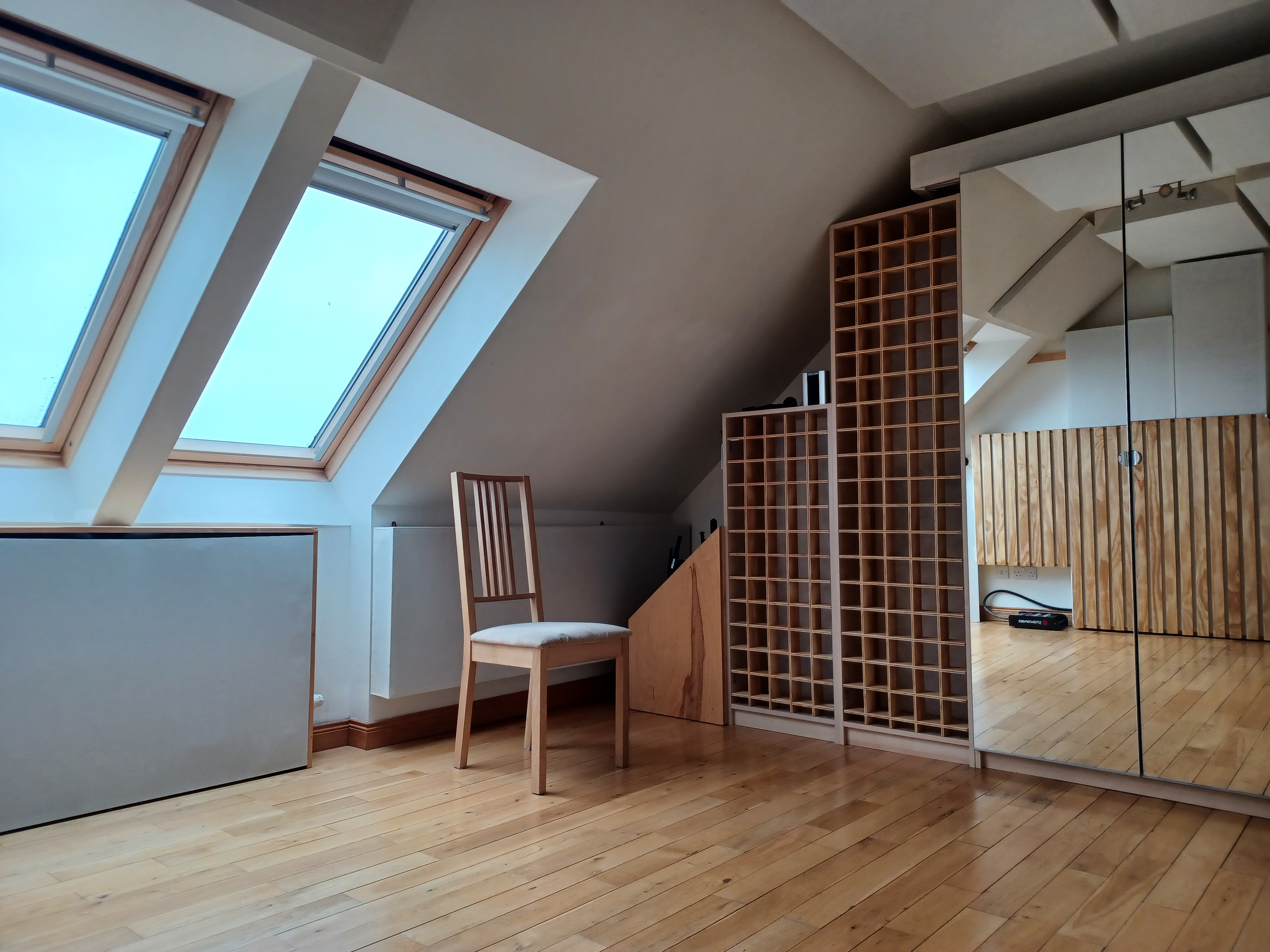 Control Area of Jennifer Clark's studio