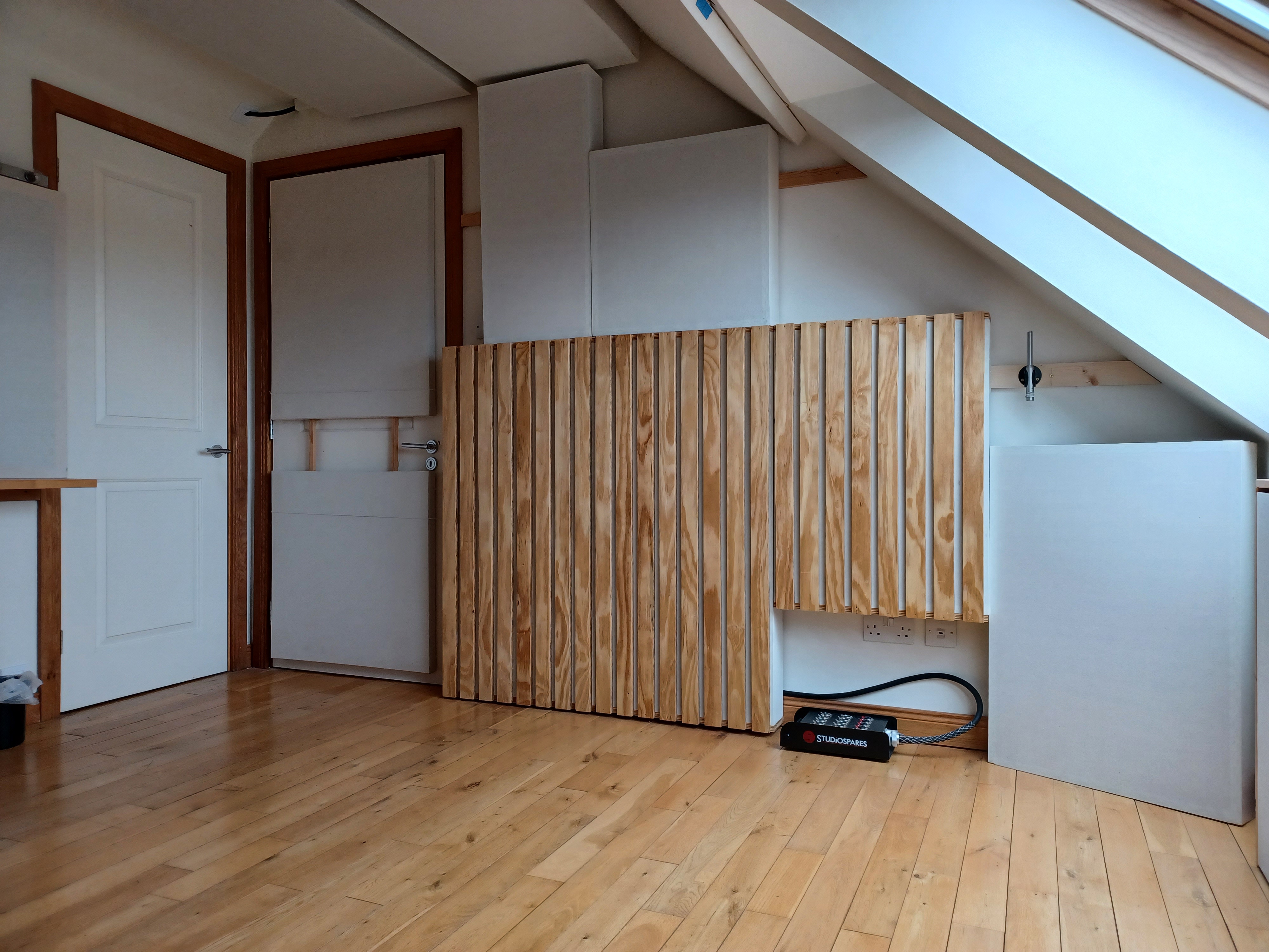 Control Area of Jennifer Clark's studio